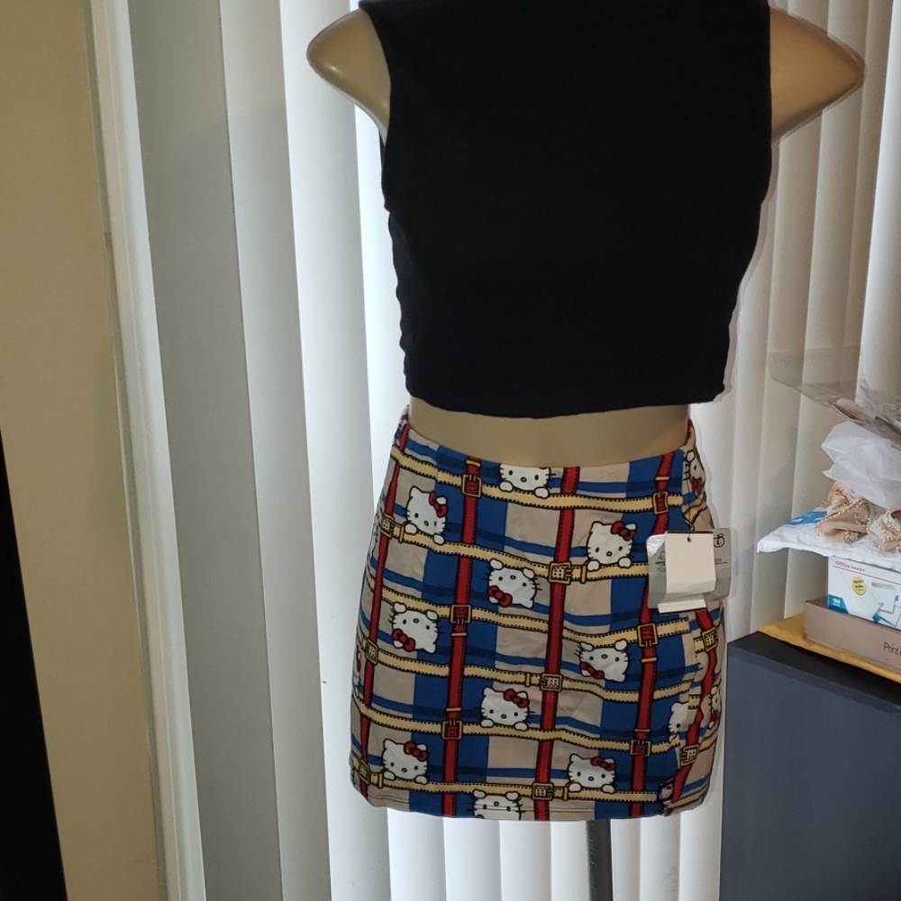 Hello kitty mini skirt
